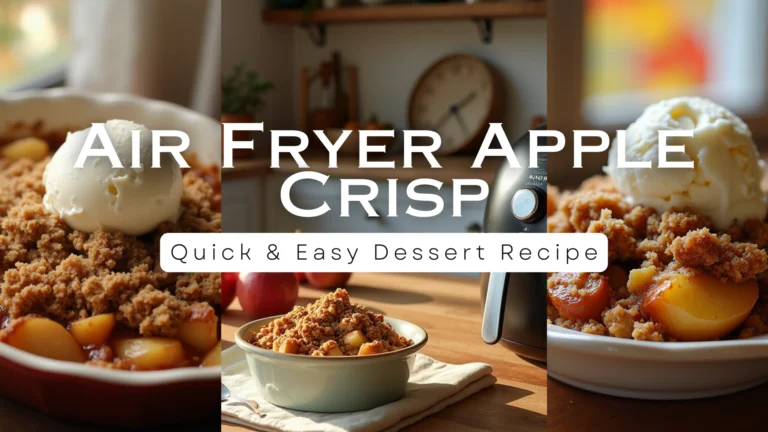 Air Fryer Apple Crisp